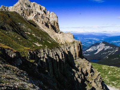019-Im Klettersteig Sentiero Vidi